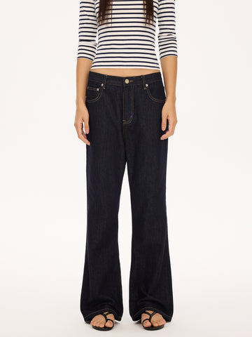 Slightly flared bootcut jeans