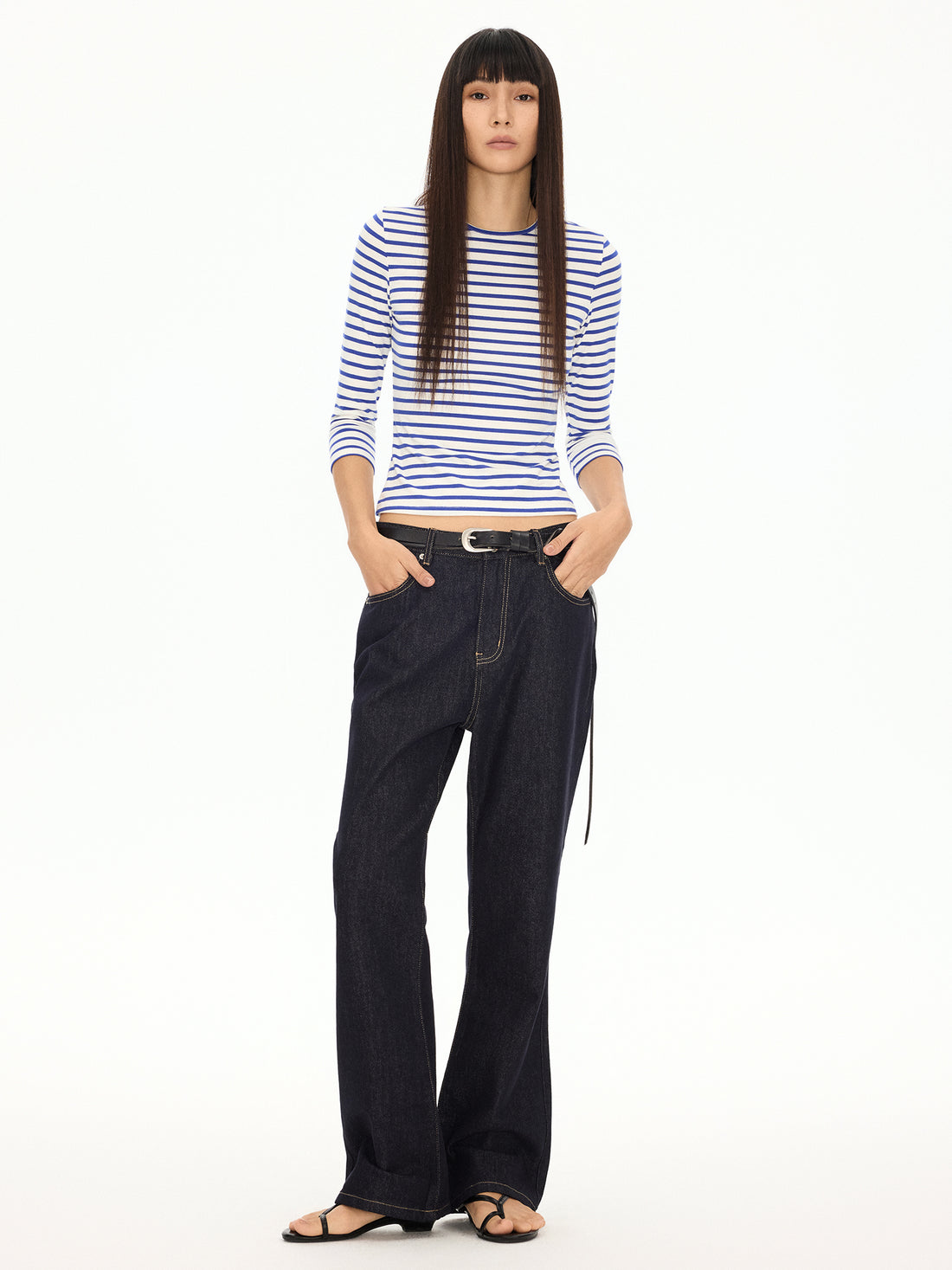 Slightly flared bootcut jeans